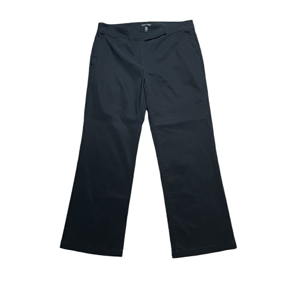 EILEEN FISHER Straight Leg Black Size 10